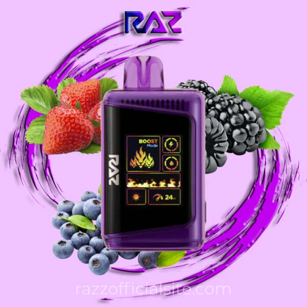 Bangin Sour Berries – Raz LTX 25K ZERO NICOTINE Vaping